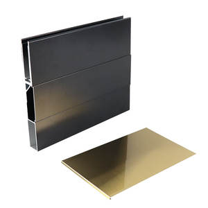 ราวบันได<span class=keywords><strong>กระจก</strong></span>ไร้กรอบ & มือจับอลูมิเนียมอัลลอยด์รูปตัวยูพร้อมรางไฟ LED ติดด้านข้างกันสนิม/กันน้ำ - Product Image 2