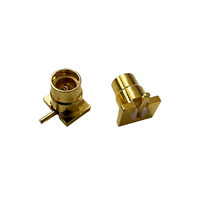 Connecteur coaxial MMCX-KWHD femelle coudé MMCX, fourni par l'usine