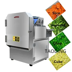 stainless steel machine cut butchery Potato slicer produce Potato slicer shredder dicing cube cutting