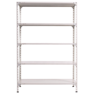 Estantería de Almacenamiento de Acero, Sistema de Estanterías Sin Pernos, Industrial, 5 Niveles, Protección Contra la Corrosión, Capacidad de Carga de 100 kg, Unidad de Estanterías - Product Image 1