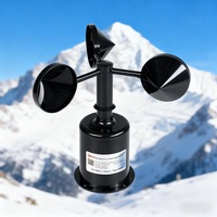 Station météo RK100-02, anémomètre RS485 Modbus 0-5V, capteur de vitesse du vent à faible coût pour la surveillance environnementale extérieure