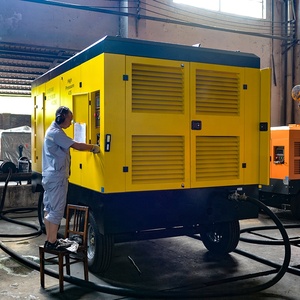 멀티 필터 2 단 압축 4 륜 LGZJ 디젤 고정 깊은 우물 나사 공기 압축기 엔진 디젤 사용자 정의 400HP - Product Image 5
