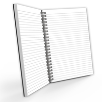 Carnet personnalisé avec logo, journal à spirale personnalisé, format A5 A4, papeterie de bureau, cadeau promotionnel, agenda