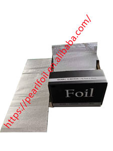 Framar Fogli di Alluminio Morbido per Uso Alimentare 5x14 Pollici, Goffrato, 400 Fogli per <span class=keywords><strong>Parrucchieri</strong></span>, per Schiariture in Salone, Lega 8011 - Product Image 2