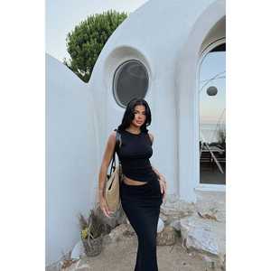 Ensemble de costume noir basique pour femmes - Product Image 3