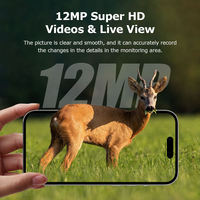 Caméra de chasse solaire 4G GPS 12MP CMOS avec vision nocturne cloud, grand angle, 940nm sans flash, déclenchement rapide 0,1s, détection PIR triple, étanche