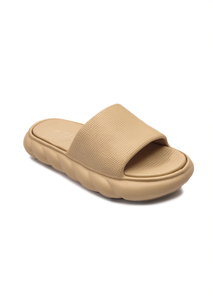 Sandali EVA da donna con punta aperta, colore solido, taglia 26, pantofole da casa ultra morbide e confortevoli per tutte le stagioni - Product Image 1