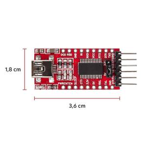 Adaptateur USB Mini vers TTL, conversion USB vers TTL, prend en charge les modules FT232 3.3V et 5V, mini-interface DIY - Product Image 1