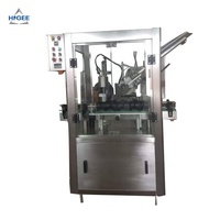 Machine de remplissage et de sertissage automatique de capsules d'huile en verre PVC, 330/ml, thermo-rétractable