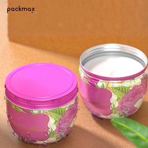 Custom Large Gold Bowl Aluminum Jar for Body Lotion Cream Deep Conditioner - Large Capacity <b>Empty</b> Tin Packaging <b>Box</b> - Product Image 3
