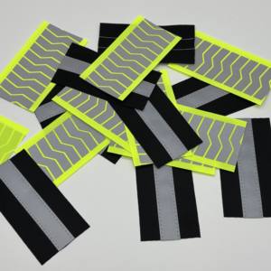 شريط عاكس عالي الوضوح بلون أخضر فسفوري، متين ومقاوم للغسيل، مناسب للملابس الأمنية والمعدات الخارجية وملابس العمل - Product Image 3