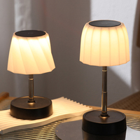 Lampe de bureau ambiante Rechargeable Portable Dimmable LED veilleuse chevet lampe de contrôle tactile pour chambre