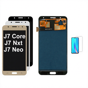 หน้าจอ OLED อินเซล แอลซีดีสำหรับซัมซุงกาแล็คซี่ J7 นีโอ J701 J701F J701M หน้าจอสัมผัสชุดประกอบดิจิไทเซอร์อะไหล่เปลี่ยนโทรศัพท์ - Product Image 1