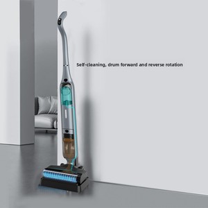 Teendow Handheld 3200mAh Rechargeable Wet and Dry Vacuum <b>Cleaner</b> Floor Dust Mop <b>Cleaner</b> with Self Cleaning - Product Image 6