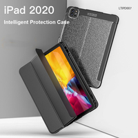 Étui en cuir Pu antichoc pour Apple Ipad, avec housse crayon, 11 pouces, 2020 2018, 3 tablettes