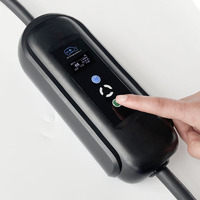 Chargeur de voiture électrique de niveau 2 8a 10a 13a 250v 3kw Type 2 Type 1 EV avec prise UK