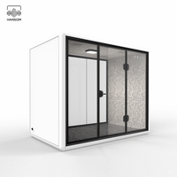Cabine de bureau insonorisée acoustique pour réunions et appels téléphoniques, prix usine