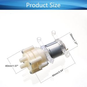 <span class=keywords><strong>12v</strong></span> דיאפרגמה חשמלית משאבת מים משאבת מים דיאפרגמה dc עבור מכונת תה אקווריום מים קירור מיכל דגים - Product Image 4