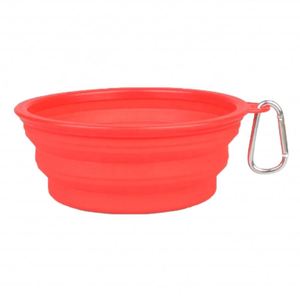 Tazones Redondos Plegables de ABS y TPE, Bandeja de Comida Portátil para Viajes, Taza Expandible para Dar de Beber a Mascotas, Accesorios para Perros, Senderismo al Aire Libre - Product Image 1