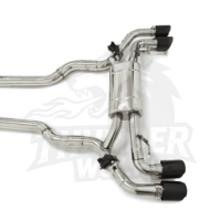 Tuyaux d'échappement en acier inoxydable 304 de haute qualité adaptés à la BMW F90 M5 S63 4.4T, échappement Catback avec commande à distance