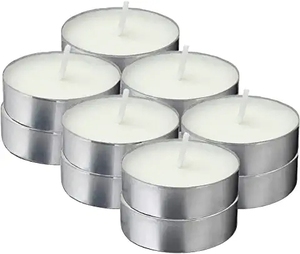 Luces de té de 8 horas de largo, velas nocturnas quemadas, sin perfume, luz de noche, 50/100/600 - Product Image 4