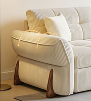 Canapé-lit extensible haut de gamme pour petit appartement avec matelas, pliable pour salon, balcon, canapé