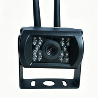Système de caméra de recul sans fil Yoelbaer RV AHD 720P avec moniteur IPS 7 pouces à écran partagé pour tableau de bord et carte SD