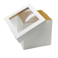 Boîte à gâteau de mariage en carton ondulé sur mesure en gros