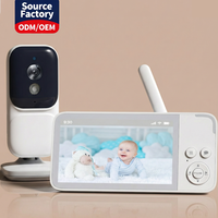 NeoView Monitor de Bebé con Cámara de Video Full HD de 3.5 Pulgadas, Proyección, Sin Wi-Fi, Visión Nocturna, VOX, Audio Bidireccional, Alerta de Temperatura, Reproducción de Canciones de Cuna en Bucle