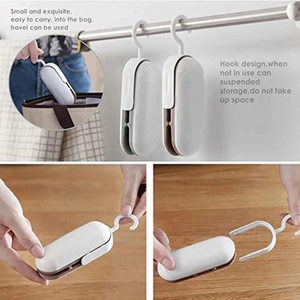 Paquete de bolsas de plástico para alimentos de mano, máquina de sellado <span class=keywords><strong>al</strong></span> vacío, <span class=keywords><strong>Mini</strong></span> <span class=keywords><strong>sellador</strong></span>, máquina de sellado térmico de prensa manual portátil de viaje - Product Image 6