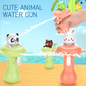 QS nouveauté enfants Mini été plage jouet en plastique <span class=keywords><strong>4</strong></span> Style Animal extérieur petite taille pistolet à eau jouets pour enfants cadeau drôle - Product Image 2