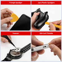 Set Alat Obeng 32pcs dengan Gagang Plastik + Pinset Anti-Statik + Batang Ekstensi H4-74L