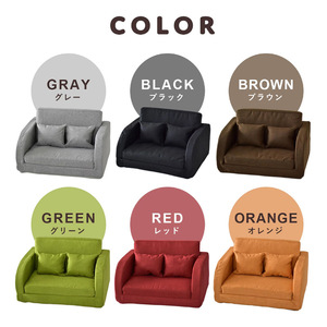 เตียงโซฟาพับได้สำหรับเด็กพร้อมหมอนผ้าสีเขียวโฟมยืดหยุ่นสูงสำหรับห้องนอนเด็กสไตล์ทาทามิอเนกประสงค์ - Product Image 5