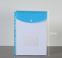Nueva Carpeta de Archivo Transparente en Oferta, Carpeta de Plástico Grueso A4, Carpeta de Documentos con Bolsillo