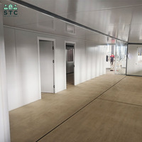Maison modulaire préfabriquée extensible moderne à 3 chambres en conteneur pour villa familiale