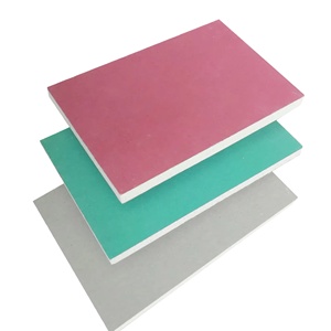 แผ่นปูนฉาบแบบธรรมดาขนาด1200*2400*9.5มม. แผ่นยิปซั่มผลิตตามแบบ - Product Image 1