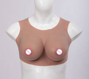 Siliconen Levensechte Crossdresser Vrouwelijke Cilicon Boobs Transgender Kleding Mannen Tot Vrouw Kunstmatige Siliconen Borstvormen Vest - Product Image 1