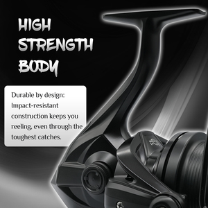 Metal Spinning Reel 4.8:1 Gear Ratio 5 Bearings 600g Heavy Duty High Speed Long <b>Casting</b> Ocean Beach Right <b>Hand</b> - Product Image 5