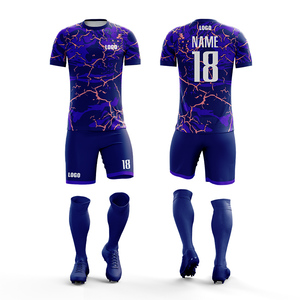 เสื้อผ้าฟุตบอลแบบกำหนดเองผ้าไหมพิมพ์ซับลิเมชันได้ - Product Image 3