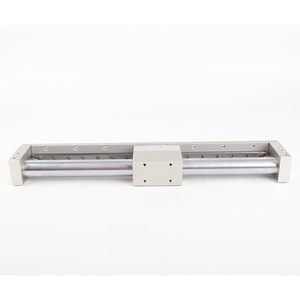 Cylindre sans tige à couplage magnétique Rmh 16X100X200X300, pneumatique, corps en aluminium, structure générale - Product Image 1
