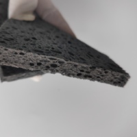100% mousse compostable d'éponge de fibre de bois verte biodégradable pour l'adsorption d'huile et les fournitures de filtre de filtration industrielle