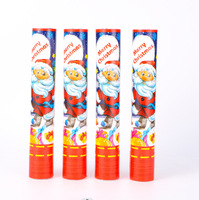 Nouveaux Canon à Confettis de Noël Père Noël à Tirer à la Main, Effets Pyrotechniques, Vente en Gros