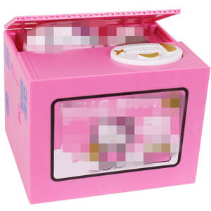 Nueva Alcancía Creativa de Resina con Forma de Gato, Juguetes para Niños, Roba Dinero, Come Dinero, Forma Rectangular, Venta al por Mayor Transfronteriza - Product Image 3