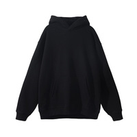 Sweat-shirt à capuche basique pour homme, unisexe, couleur unie, en fibre d'acétate, traitement sans repassage, veste décontractée