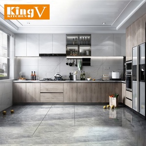 Tedesco <span class=keywords><strong>cucine</strong></span> di Progettazione diretta Integrato 2020 lacca vernice finito armadio da cucina KINGV - Product Image 3