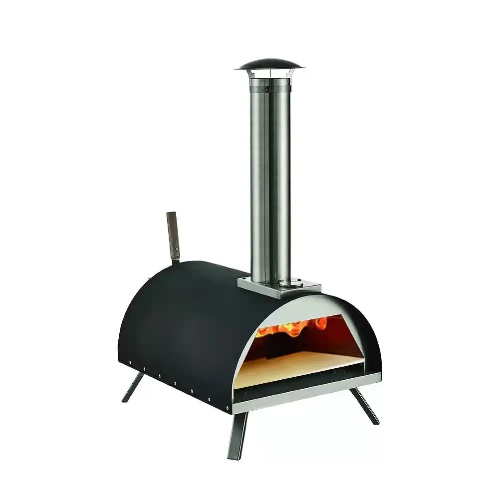2022 새로운 트렌드 휴대용 오븐 제품 바베큐 그릴 나무 펠렛/숯 피자 오븐 야외 베이킹 피자