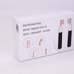 Appareil de rajeunissement de la peau portable 4 en 1 rechargeable, baguette haute fréquence, électrothérapie, appareil facial sans fil - Product Image 3