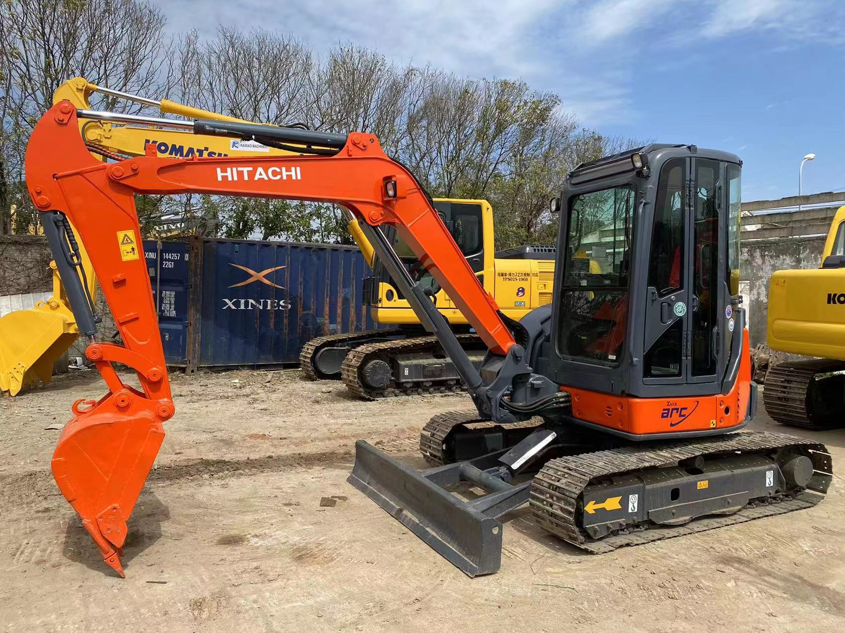 Hitachi ZX50 Mini Excavator - Versatile & Reliable Digger