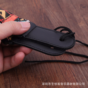 Correa para ukelele con diseño tribal, correa de cuero duradera para guitarra ukelele - Product Image 4
