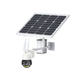 Caméra PTZ extérieure 8MP avec zoom optique 20X, 4K, 4G, avec panneau solaire 80W, batterie 50AH, kit de caméra solaire, fonction de vision nocturne - Product Image 1